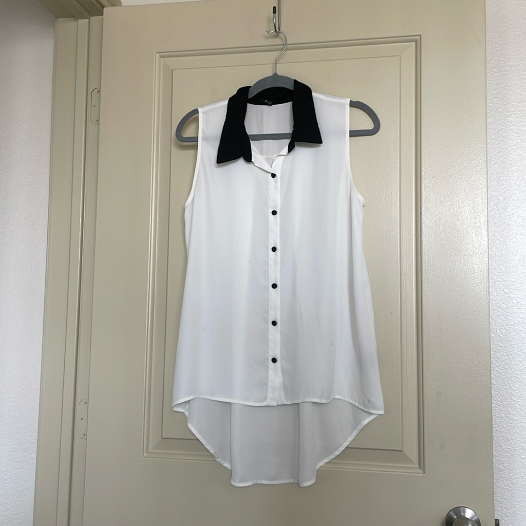 Cute White Button Down